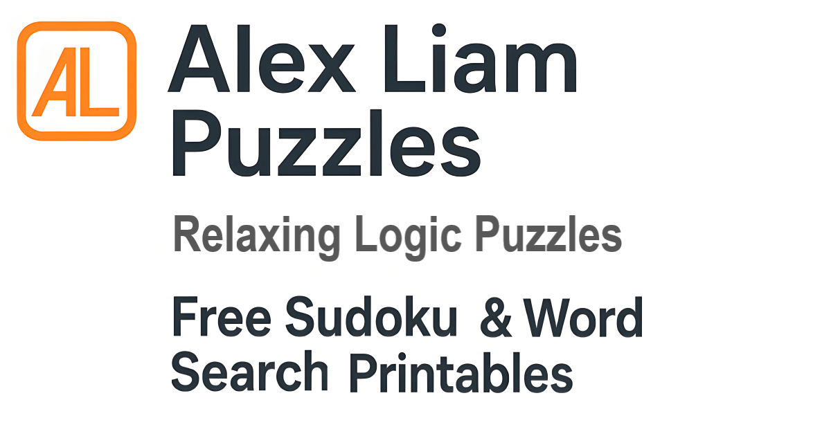 Free Sudoku & Word Search Puzzles | Play Online & Download PDFs | Alex ...